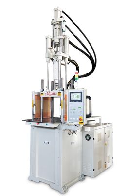 Une machine de moulage par injection à haute vitesse verticale de 55 tonnes, d'une qualité exceptionnelle