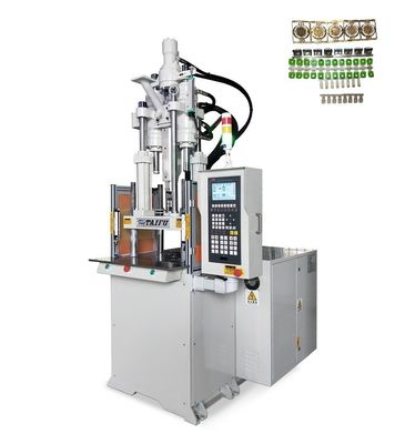 Machine de moulage par injection verticale standard de 55 tonnes pour connecteurs en PVC