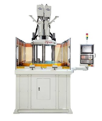 Pièces de batterie au lithium-ion de 120 tonnes Machine de moulage par injection à deux couleurs verticale