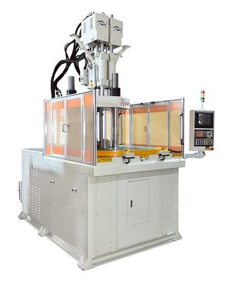 Pièces de batterie au lithium-ion de 120 tonnes Machine de moulage par injection à deux couleurs verticale