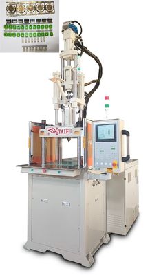 Machine de moulage par injection à haute vitesse verticale de 85 tonnes à haut rendement pour petits connecteurs