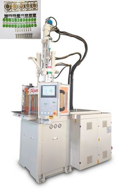 Machine de moulage par injection à haute vitesse verticale de 85 tonnes à haut rendement pour petits connecteurs