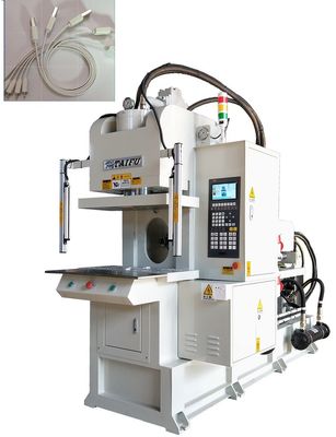 Machine de moulage par injection de câbles de données de 55 tonnes à haut rendement avec blanc de type C