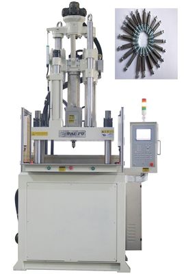 Machine de moulage par injection verticale en plastique de 120 tonnes à haute performance pour vis