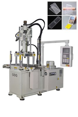 Machine à injection verticale à double glissement de 55 tonnes pour la fabrication de précision