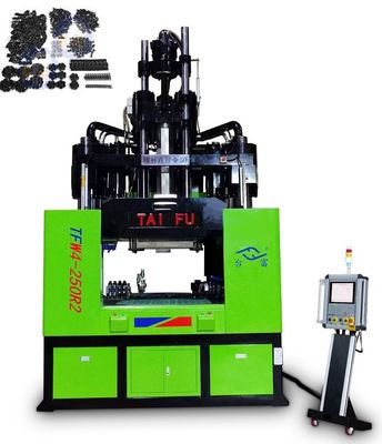 Machine de moulage par injection verticale de 250 tonnes avec table de travail basse pour accessoires automobiles