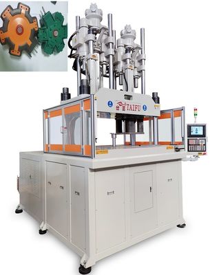 Machine de moulage par injection à double couleur verticale de 170 tonnes pour l'extension de sortie
