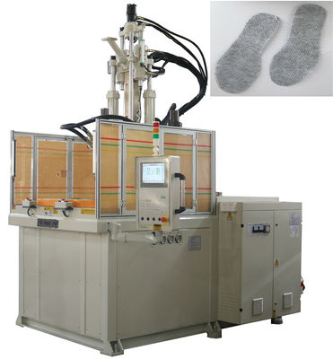 Machine de moulage par injection verticale en PVC de haute précision de 85 tonnes avec table rotative