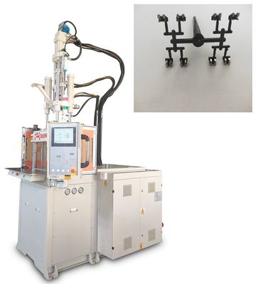 Machine de moulage par injection à haute vitesse verticale à haut rendement pour accessoires de connecteurs
