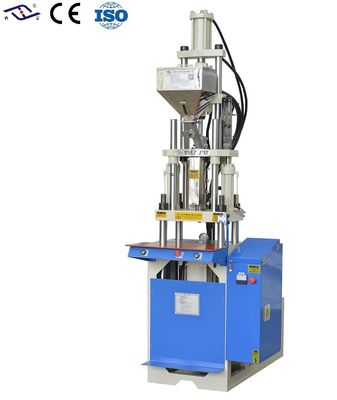 Machine de moulage par injection de plastique verticale de petite taille de 25 tonnes pour prises électriques