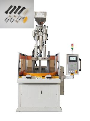 55 tonnes machine de moulage par injection verticale rotative pour le support de plateau de carte SIM