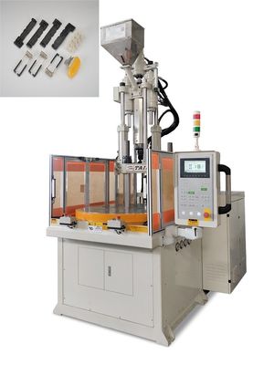 55 tonnes machine de moulage par injection verticale rotative pour le support de plateau de carte SIM