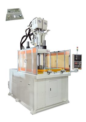 Machine de moulage par injection à double couleur verticale de 120 tonnes pour le couvercle de la batterie de nouvelle énergie