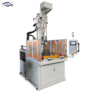 55 tonnes machine de moulage par injection verticale rotative pour les montures de lunettes