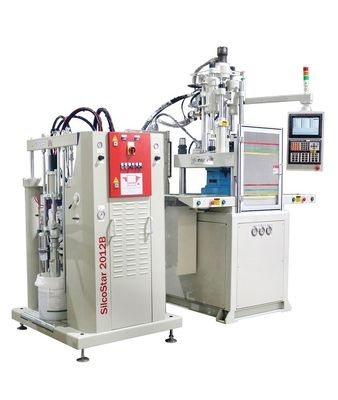 Machine de moulage par injection à double glissement verticale de 85 tonnes pour bandes de montres