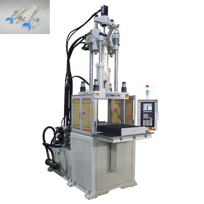 Machine de moulage par injection verticale de 85 tonnes à glissement unique à haut rendement