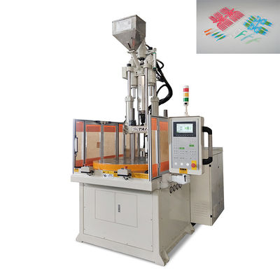 Machine à moulage par injection de plastique rotative verticale de 55 tonnes utilisée pour le fil dentaire