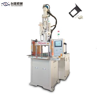 Machine de moulage par injection à haute vitesse verticale de 85 tonnes à haut rendement pour fente de carte téléphonique