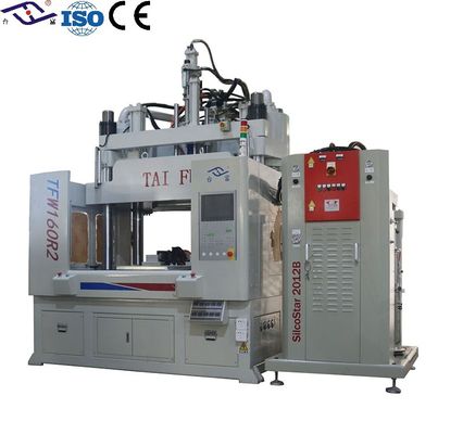 Machine de moulage par injection LSR à table de faible puissance de 160 tonnes pour joints en silicone