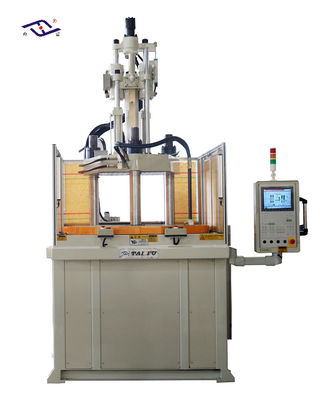 Machine de moulage par injection verticale à roues en plastique de 85 tonnes avec table rotative