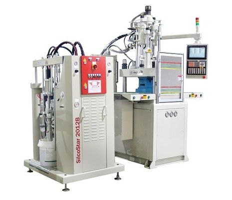 Machine de moulage par injection verticale LSR de 85 tonnes pour lunettes de natation en silicone
