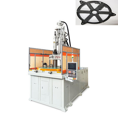 Machine de moulage par injection verticale rotative à haut rendement de 200 tonnes pour accessoires de ventilateurs