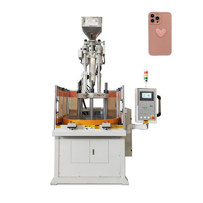 Machine de moulage par injection de produits plastiques verticaux rotatifs de 85 tonnes pour boîtier de téléphone
