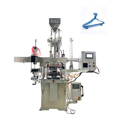 55 tonnes machine de moulage par injection verticale à glissade unique pour accrochages en plastique ménagers
