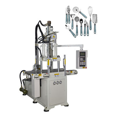 Machine de moulage par injection verticale à double glissement en plastique pour la fabrication de poignées en plastique