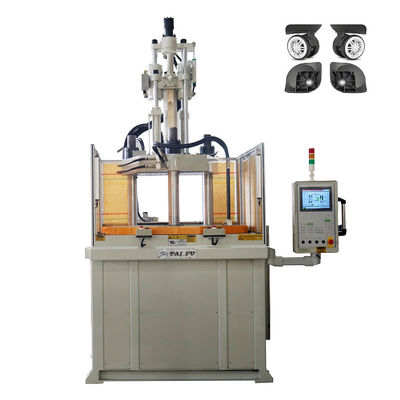 Machine de moulage par injection verticale rotative de 85 tonnes pour la fabrication de roues de bagages