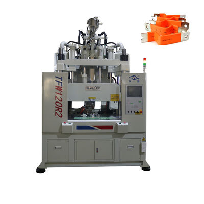 Machine de moulage par injection verticale de table de 120 tonnes à faible travail pour la fabrication de barres de cuivre automatiques