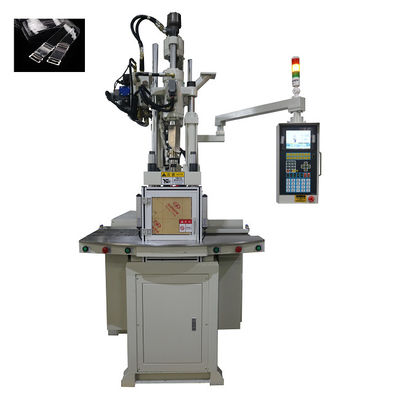 Machine de moulage par injection verticale à double glissement de 55 tonnes pour fabriquer des épaulettes