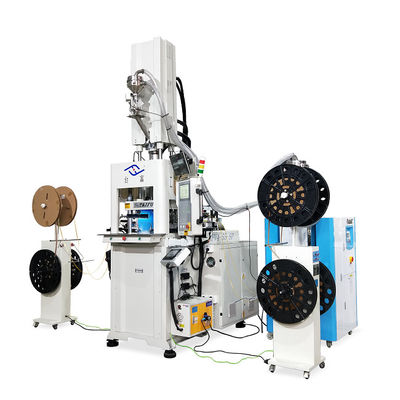 Machine de moulage par injection verticale à grande vitesse de 55 tonnes pour la fabrication de terminaux de connecteurs