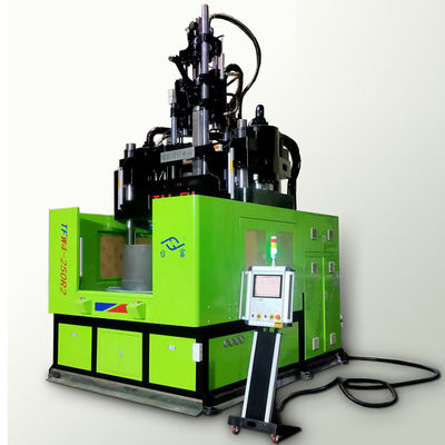 Machine de moulage par injection verticale rotative à banc de travail bas de 250 tonnes pour la fabrication de pièces automobiles