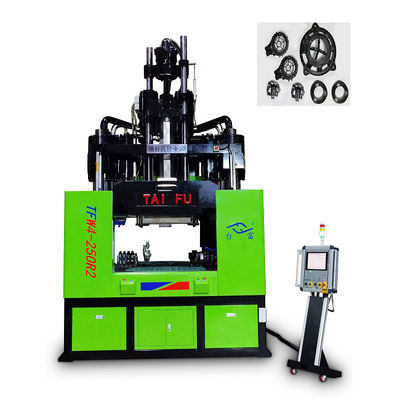 Machine de moulage par injection verticale rotative à banc de travail bas de 250 tonnes pour la fabrication de pièces automobiles