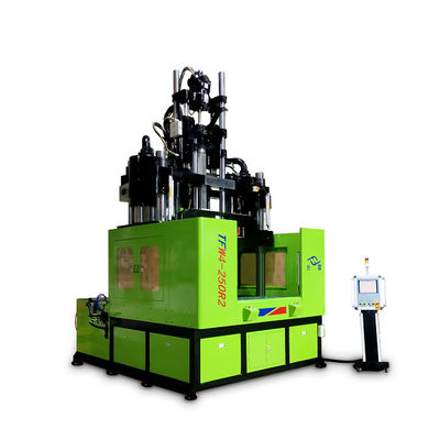 Machine de moulage par injection verticale rotative à banc de travail bas de 250 tonnes pour la fabrication de pièces automobiles