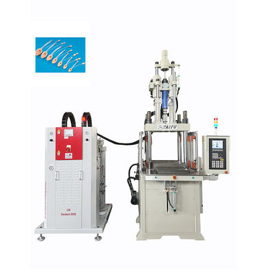 Machine de moulage par injection de silicone liquide de 85 tonnes pour la fabrication de cathéters de silicone folie