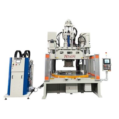 Tableau de travail bas verticale 300 tonnes machine de moulage par injection de silicone pour masque de moulage