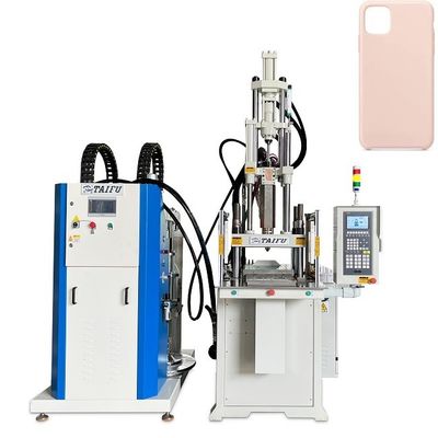 Machine d'injection de silicone LSR verticale utilisée pour le boîtier de téléphone portable en silicone