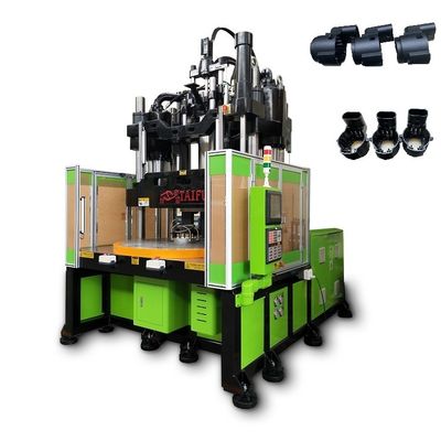 Machine à injection verticale à table rotative à planche de travail basse de 120 tonnes utilisée pour les pièces automobiles