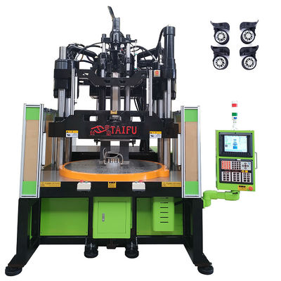 Machine de moulage par injection verticale de table de 120 tonnes à faible travail pour la fabrication de roues de bagages
