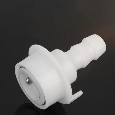 Machine de moulage par injection de plastique verticale rotative économe en énergie pour l'eau du connecteur de tuyau