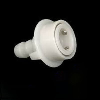 Machine de moulage par injection de plastique verticale rotative économe en énergie pour l'eau du connecteur de tuyau
