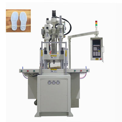 Machine de moulage par injection verticale à double glissement de 85 tonnes pour la fabrication de chaussures