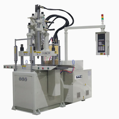 Machine de moulage par injection verticale à double glissement de 85 tonnes pour la fabrication de chaussures