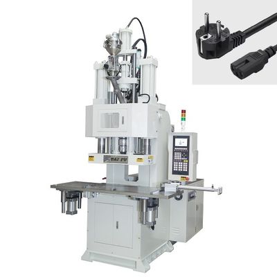 Machine de moulage par injection verticale de type C de 55 tonnes pour câble électrique de l'UE
