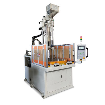 55 tonnes machine de moulage par injection verticale rotative en plastique pour la fabrication de boîtiers de téléphone