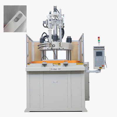 Machine à injection de plastique rotative verticale pour fabriquer des étuis téléphoniques