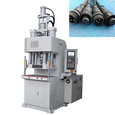 Machine de moulage par injection verticale en plastique de type C de 55 tonnes