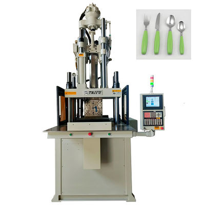 Machine de moulage par injection verticale à glissade unique à haut rendement pour la fabrication de poignées